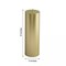 GOLD 9" tall Round Pillar Unscented Candle Wedding Home Centerpiece